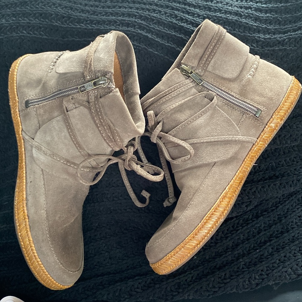 UGG Reid Ankle Boot 🥾 #1019129 Grey Suede